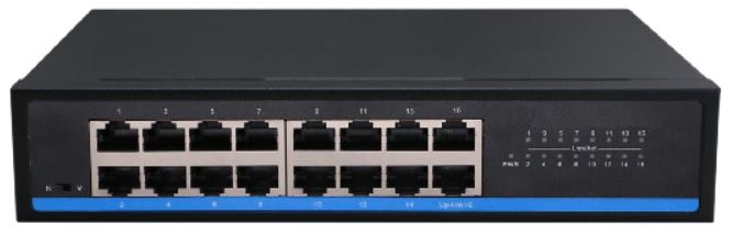 Коммутатор L2 SKS-16E1-IP-16FE