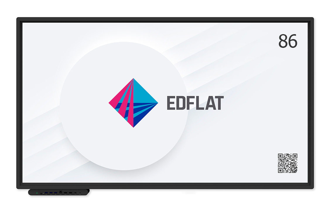 Интерактивная панель EDFLAT EDF86LT01U