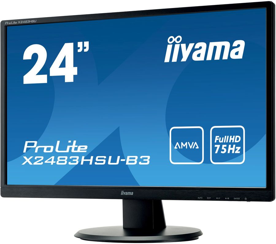Монитор Iiyama ProLite X2483HSU-B3