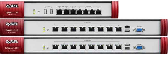 Межсетевой экран Zyxel ZyWALL 1100/310/110