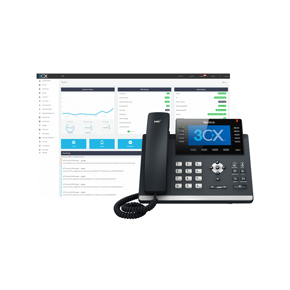 Программная IP АТС 3CX PRO