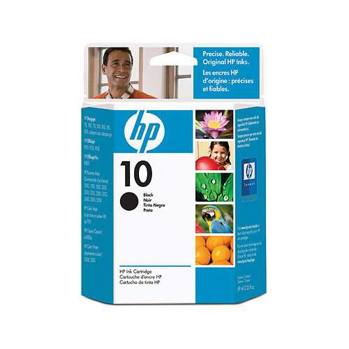 HP 10 Black Ink Cartridge струйный картридж