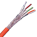 Кабель экранированный FTP 4 пары solid, Кат.5e (бухта 305 м)