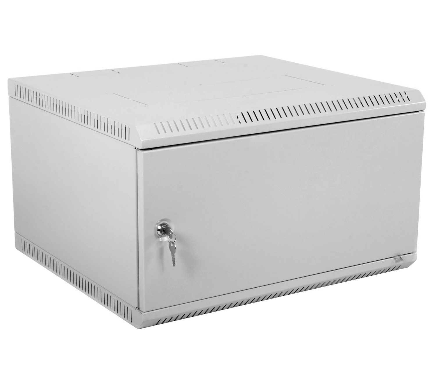 Шкаф телекоммуникационный настенный разборный 6U, 9U, 12U, 15U, 18U (600х350) дверь металл ШРН-Э-6.350.1