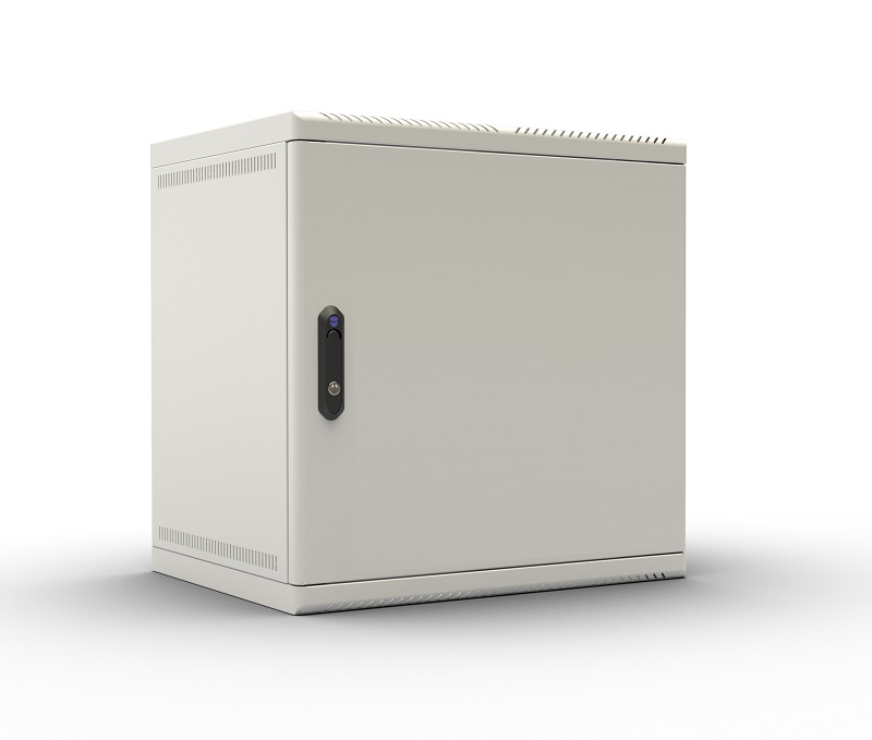 Шкаф телекоммуникационный настенный 6U, 9U, 12U, 15U. (600х300) дверь металл ШРН-6.300.1