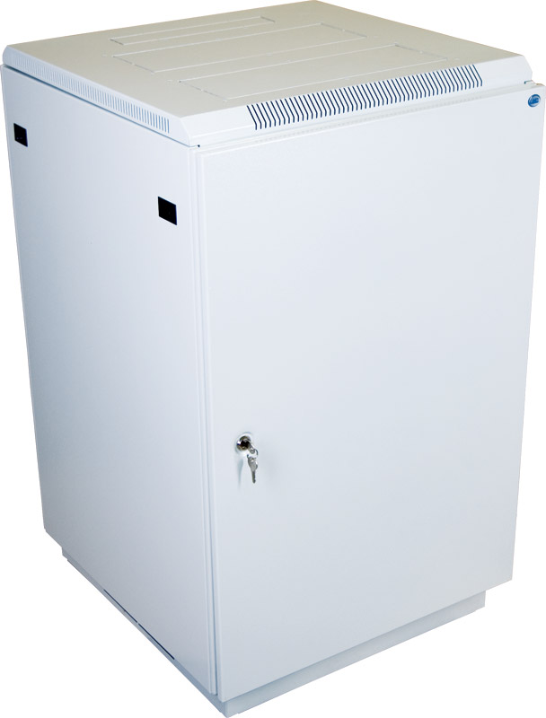 Шкаф телекоммуникационный напольный 18U (600x600) дверь металл ШТК-М-18.6.6-3ААА