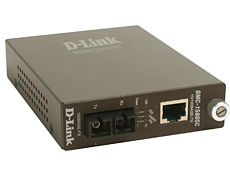 Медиаконвертер с интеллектуальными функциями D-Link DMC-1580SC