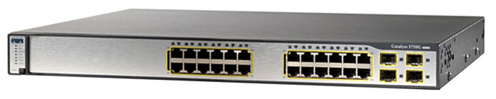 Коммутатор Cisco WS-C3750G-24TS-S1U