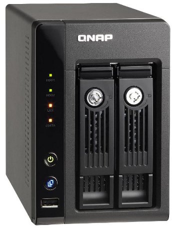 Сетевой RAID-накопитель с двумя отсеками для жестких дисков TS-259 Pro+