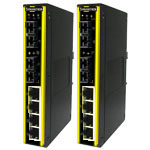 Symanitron SWD-42F - Промышленный компактный 6-портовый неуправляемый коммутатор