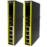 Symanitron SWD-41F - Промышленный компактный 5-портовый неуправляемый коммутатор