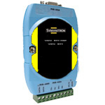 Symanitron MC-1112-I - Промышленный медиаконвертер последовательного интерфейса из RS-232 в RS-422/485 с улучшенной изоляционной защитой