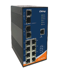 Oring промышленный коммутатор IPS-3082GC-24V