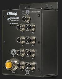 Oring промышленный Fast Ethernet неуправляемый коммутатор TES-1080-M12