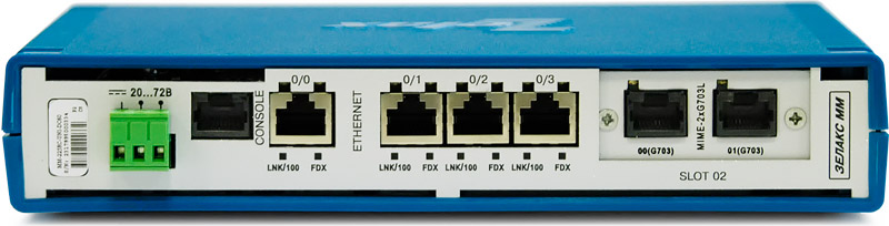 ММ-22x, ММ-52x Мультисервисные коммутаторы ZELAX