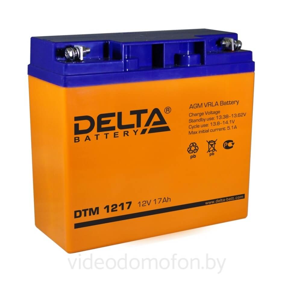 Свинцово-кислотные аккумуляторные батареи Delta серии DTM I