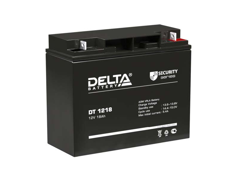 Свинцово-кислотные аккумуляторные батареи Delta серии DT