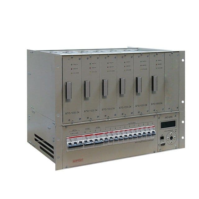 ИБЭП Форпост -220(380)/48В-140A-6/7(1000)-8U-LAN