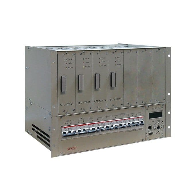 ИБЭП Форпост -220(380)/48В-140A-4/7(1000)-8U-LAN