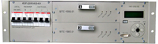 ИБЭП Форпост -220/60B-40A-2/2(1000)-3U