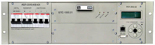 ИБЭП Форпост -220/60B-40A-1/2(1000)-3U-LAN