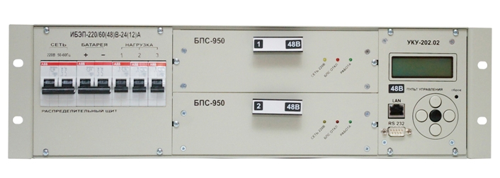 ИБЭП Форпост -220/60B-12A-2-3U LAN