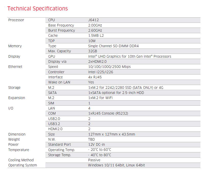 Техническое описание